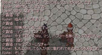 ホラーです