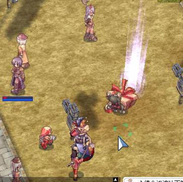 街を蹂躙するアークエンジェルと取り巻き