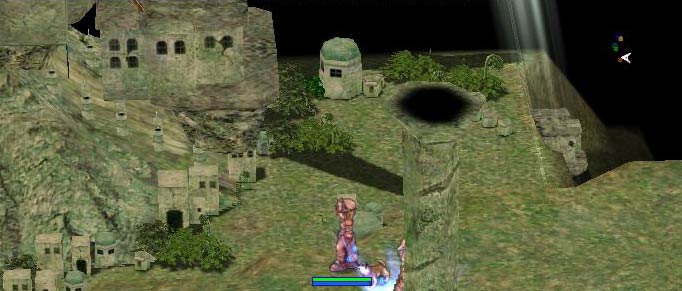 遠くにある遺跡の姿１