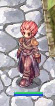 ピンクオールバック