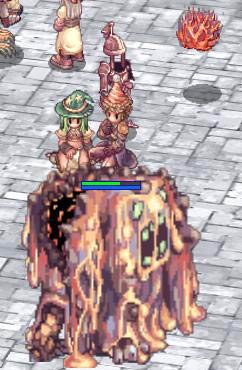 モンスターに囲まれて