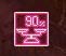 ９０％を越えた