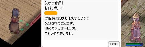 砦内のカプラさん