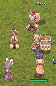 集まっているアルフ君達を発見