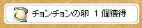 チョンチョンテイム成功
