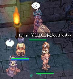 ＷＷへの上納が600K