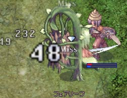 フェアリーフと戦う