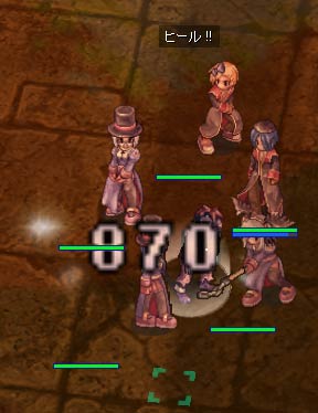 強いぞプリーストの一群！
