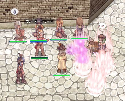 ファイアーピラー！